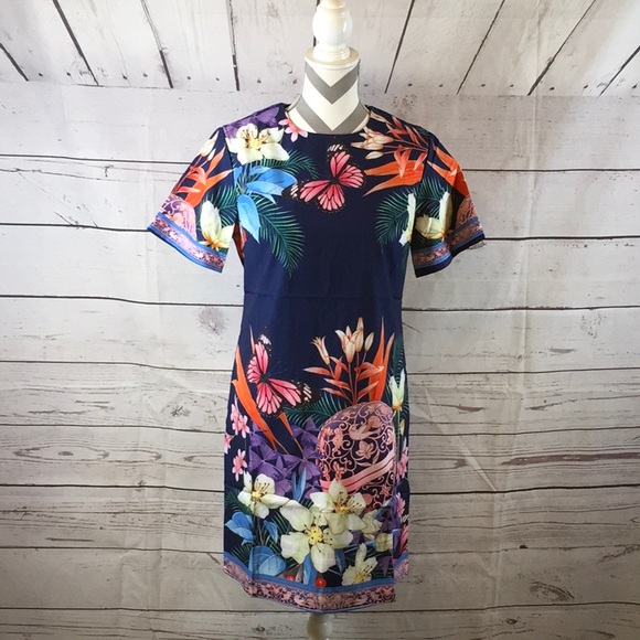 NWOT floral mini pretty dress - Picture 3 of 11